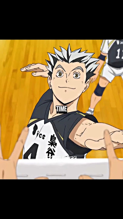 He forgot his technique but took revenge 😤🔥 #anime #haikyuu