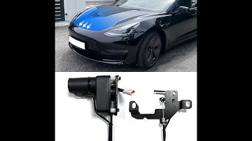 How to install Tesla frunk soft close for model 3 2021-2024 highland