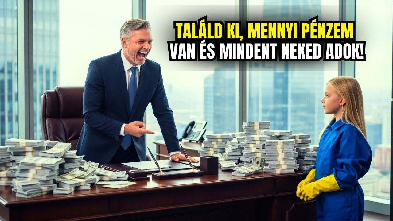 „Találd ki, mennyi pénzem van, és mindet neked adom!“ — a milliomos nevetett, de a kislány sokkolta!