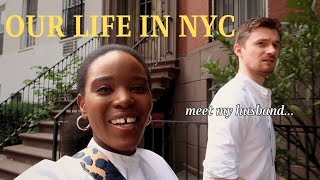 moving to new york city as a couple | starting over in our 30s & married in NYC