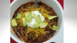 Chili with Beef and Bean/Cooking for 2/#chiliday2023