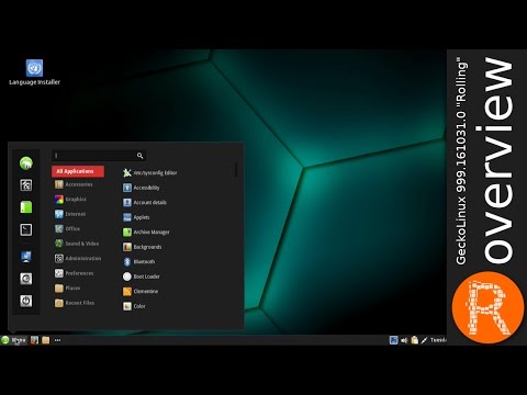 GeckoLinux 999.161031.0 "Rolling" overview | Linux for Detail Oriented
Geckos