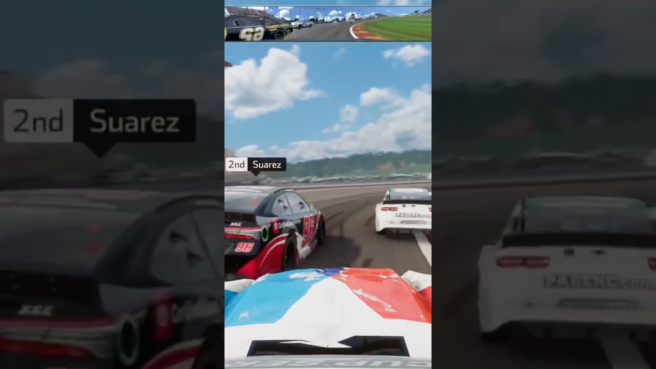 AI has no problem punting me Watkins Glen Nascar Heat 5 