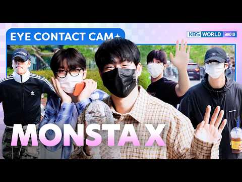 [4K] MONSTA X EYE CONTACT CAM :: 몬스타엑스 아이컨택캠 @ MUSIC BANK