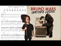 Bruno Mars - Locked Out Of Heaven GUITAR COVER   PLAY ALONG TAB   SCORE