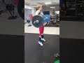 Snatch pulls 110 kg