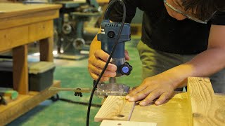 Japanese craftsman creates functional furniture from only three
