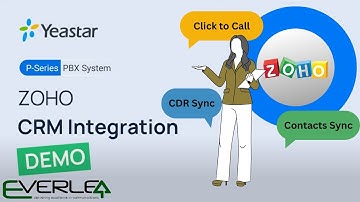 [Demo]  Zoho CRM integration with Yeastar P-Series Phone System