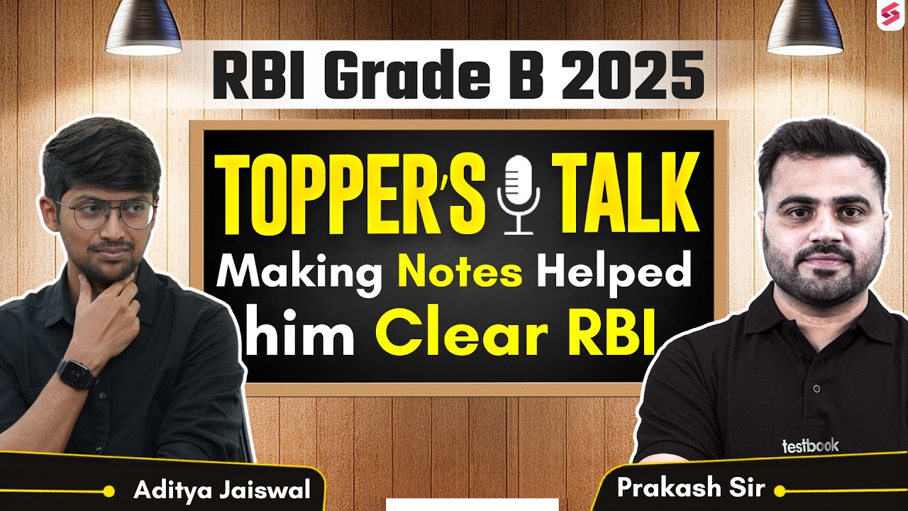 Note Making Rbi Making Notes Helped him Clear RBI! RBI Grade B Topper Interview | RBI ...