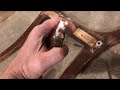 “fixing” a WOBBLY CHAIR (gluing and stabilizing)