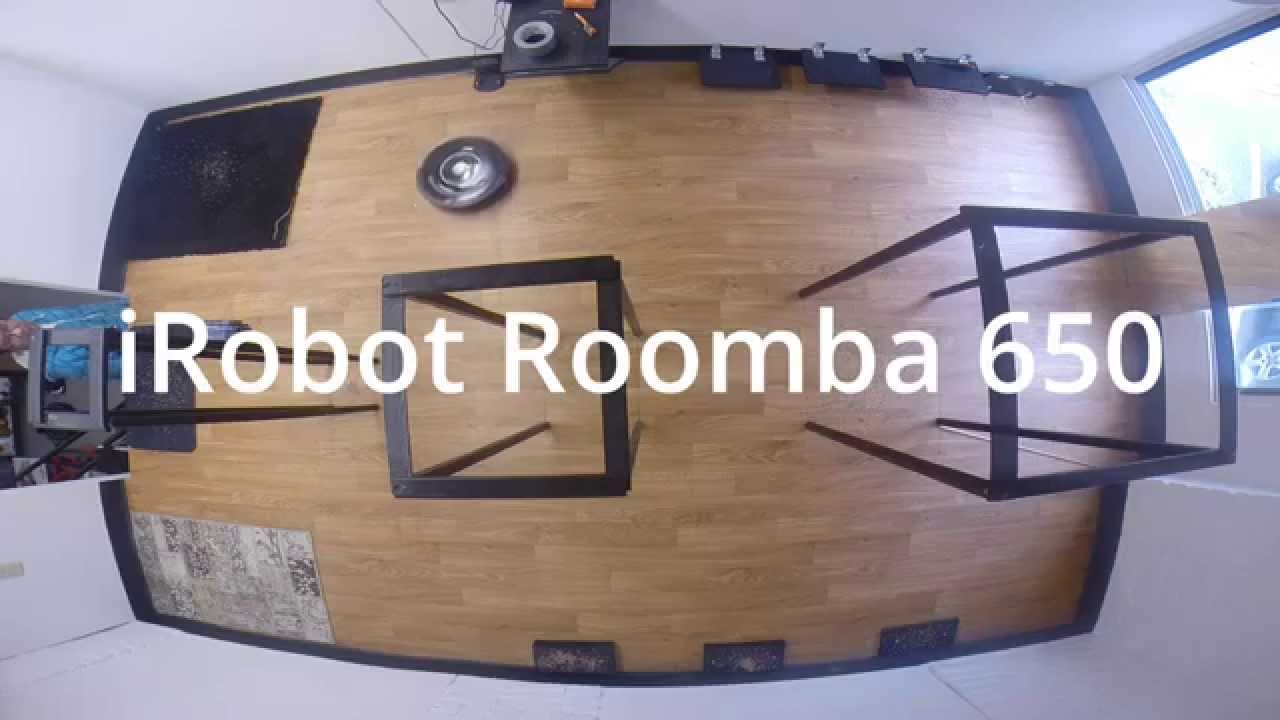 lave et eksperiment transportabel strøm iRobot Roomba 650 Robot Vacuum Review - YouTube