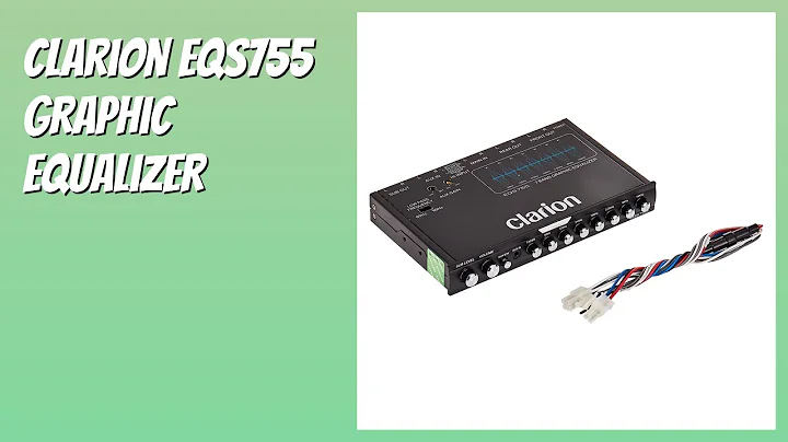 REVIEW (2025): Clarion EQS755 Graphic Equalizer. Features
