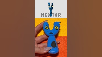 Turning Clay into Sprunki OC V (from Alphabet Lore) Phase 2 #alphabetlore @NextarCoffinDance1