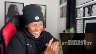 Kodak Black - Stressed Out [Official Music Video] REACTION