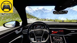 Audi Rs6 Avant C8 Euro Truck Simulator 2 Controller Gameplay