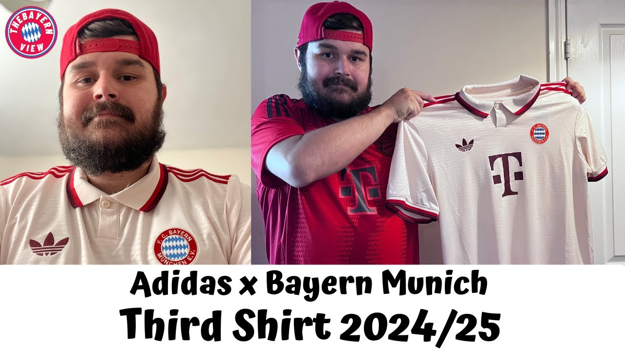 FC BAYERN MUNICH SHIRT THIRD 2024/25 - Unboxing/Review + Try On