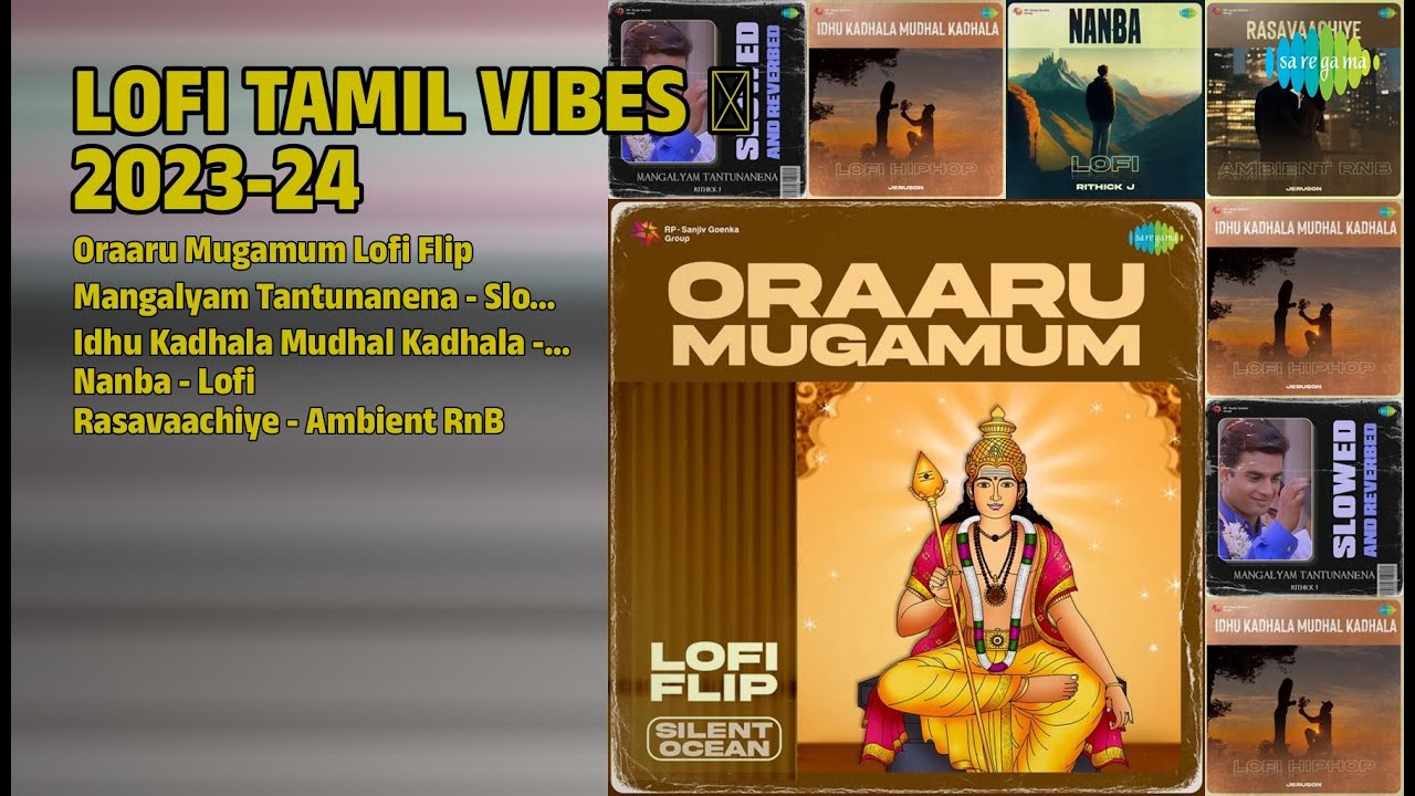லோஃபி தமிழ் ஹிட்ஸ் | T.M. Soundararajan Songs | Oraaru Mugamum Lofi Flip