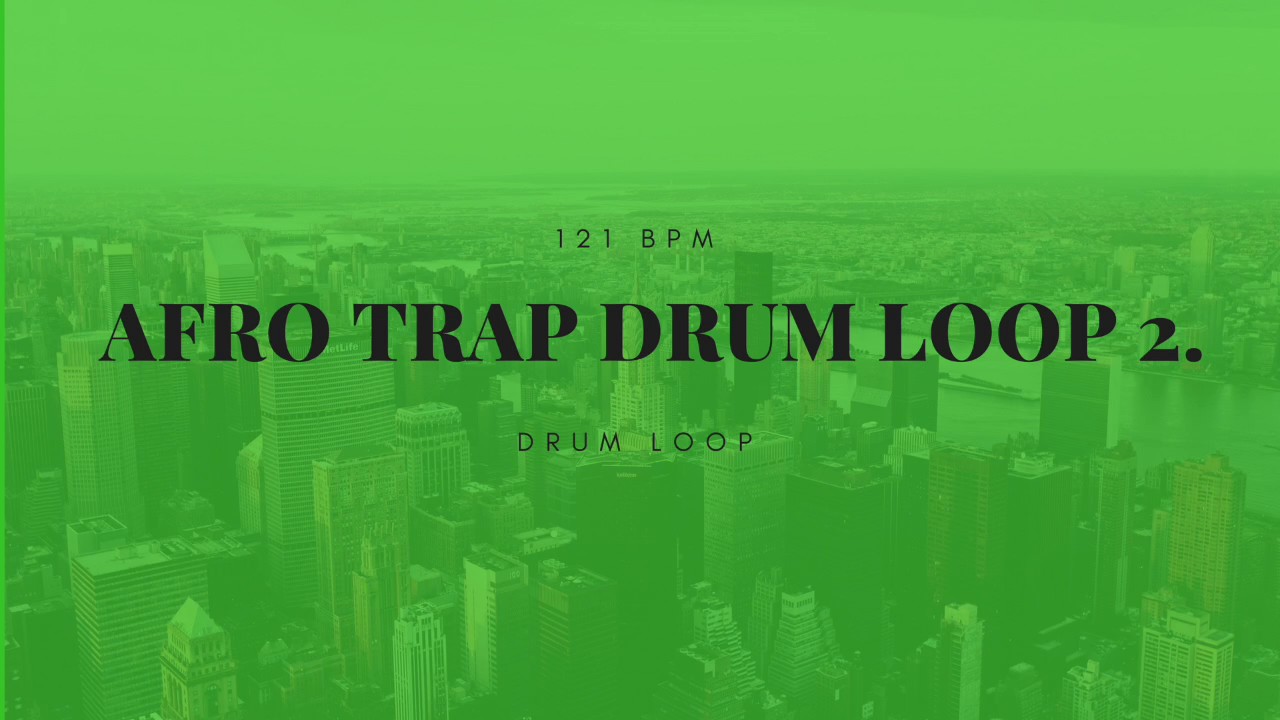 Drum Loop - Afro Trap 2 (121 BPM) - YouTube