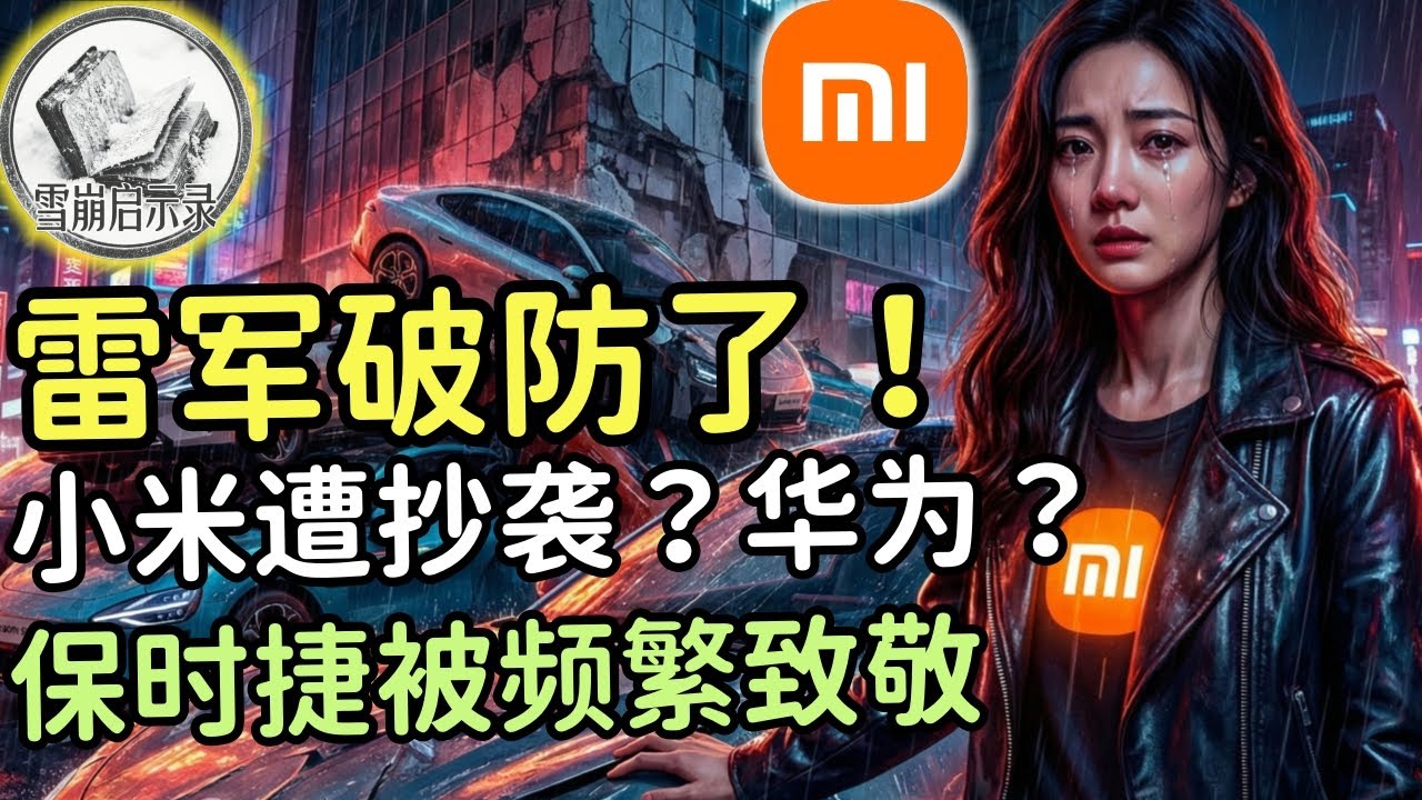 雷军破防了，小米被山寨，华为致敬保时捷，新能源贴脸开大，迈凯轮价格被打下来。