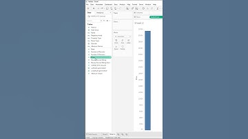 How to Create a Histogram in Tableau? #shorts