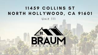 11459 COLLINS ST, UNIT 111,NORTH HOLLYWOOD, CA 91601