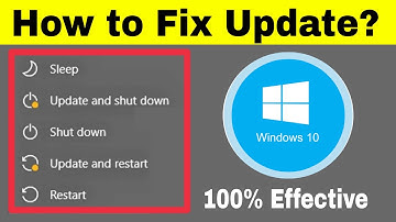How to fix update and shutdown windows 10/11 | Update and shutdown windows 10 | New Trick (Updated)