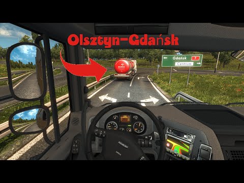 POCZĄTKI MŁODEGO KIEROWCY NA NARODÓWCE | Euro Truck Simulator 2  FULL HD | Logitech g29 gameplay