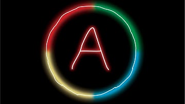 How to create Rainbow sparkle light name in Corel Draw 2017 tutorial by, Amjad Graphics Designer