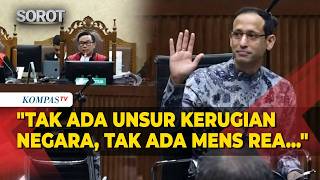 Baca Pleidoi! Nadiem Yakin Kasus Chromebook Tidak Ada Mens Rea: Tak Ada Kerugian Negara