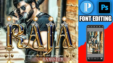 haw to make staylish font editing in piexllab PS touch | Font editing 2022