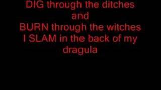 Rob Zombie - Dragula Lyrics Video chords