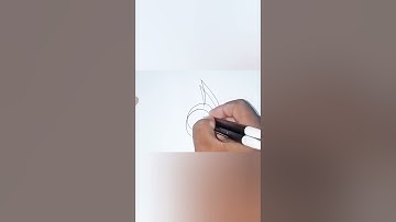 Tutorial menulis kaligrafi lafadz ALLAH dengan menggunakan dua spidol #calligraphy