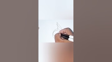 Tutorial menulis kaligrafi lafadz ALLAH dengan menggunakan dua spidol #calligraphy
