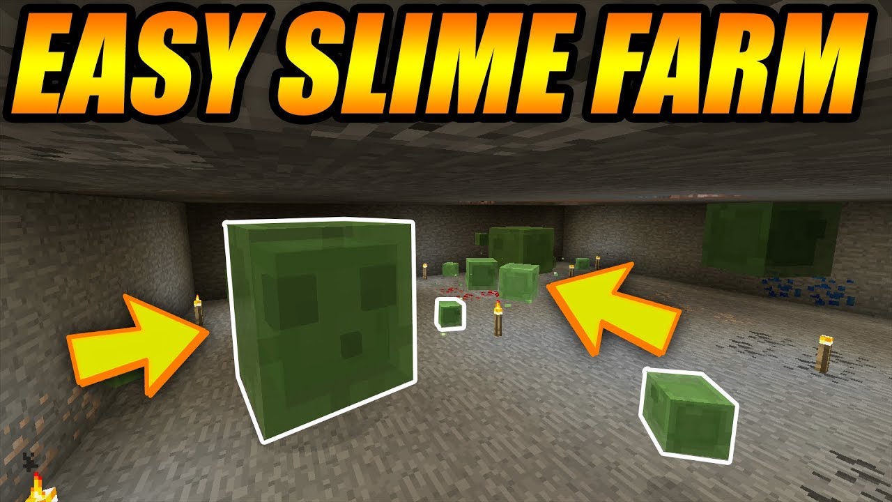 Minecraft Simple Slime Farm