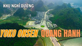 Flycam toàn cảnh YOKO onsen Quang Hanh TP Cẩm Phả Quảng Ninh