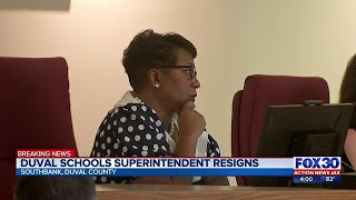 Duval schools superintendent resigns | Action News Jax