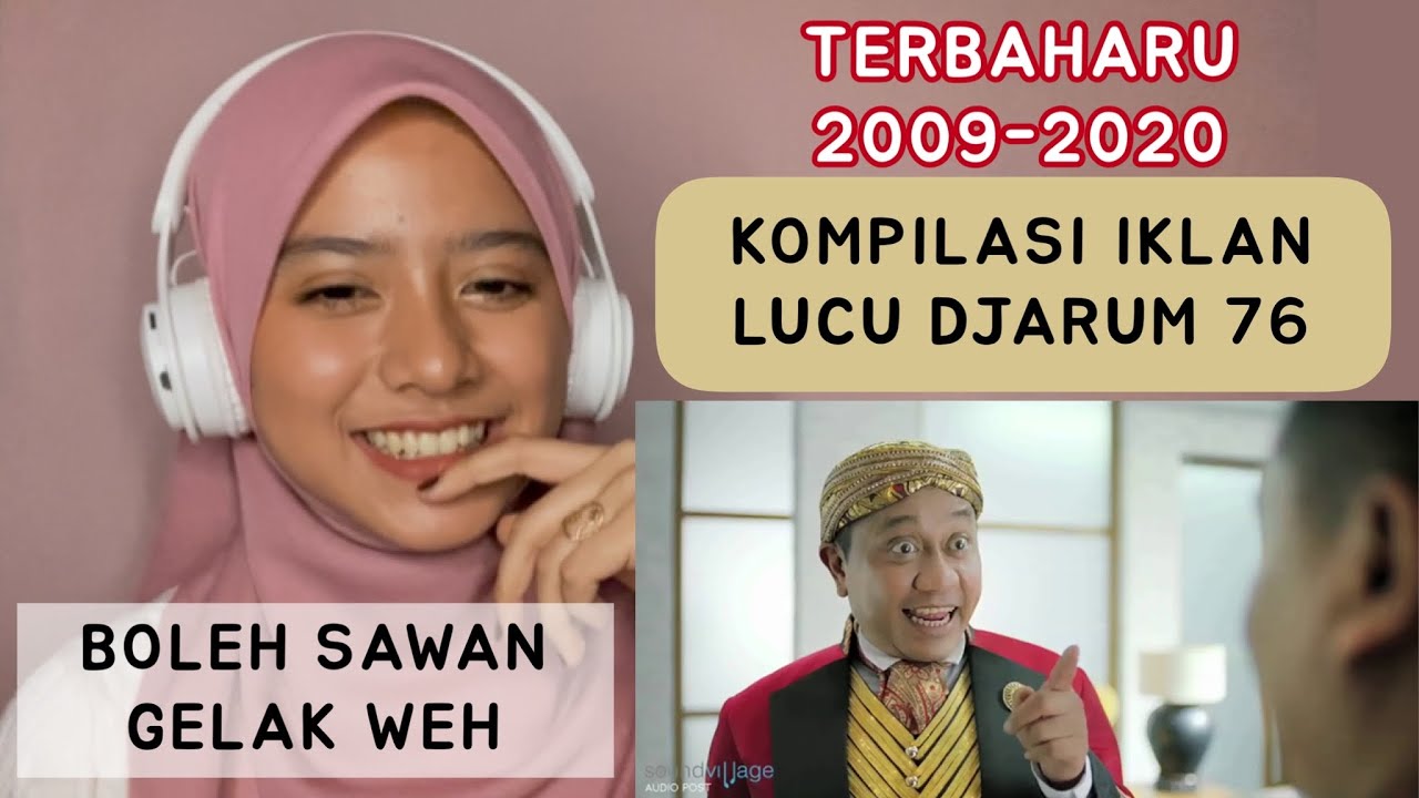 BAHASA JAWA TAPI KENAPA AKU FAHAM JE REACTION IKLAN REACTION KOMPILASI IKLAN LUCU DJARUM 76