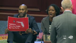 Florida passes congressional map over Black lawmaker protest