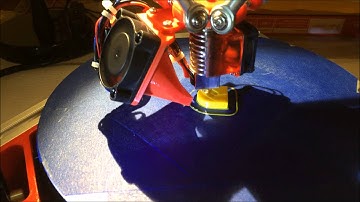 Kossel Delta 3D Printer Surface Calibration Print