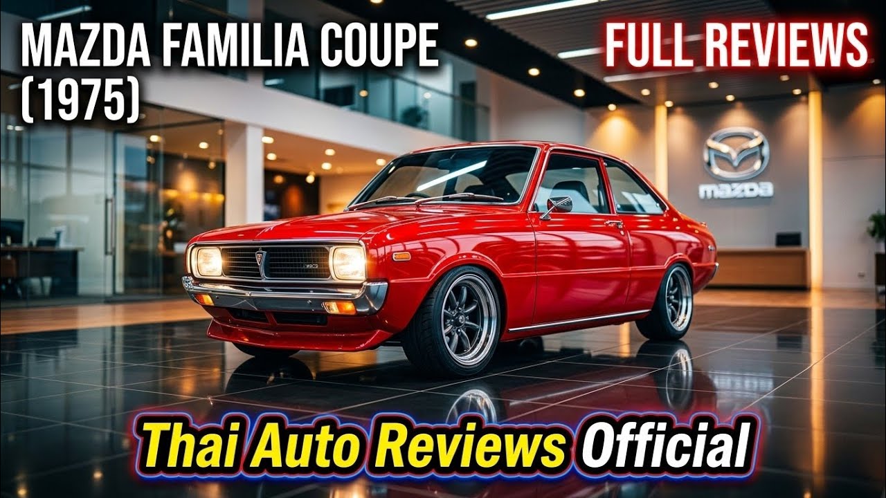 グレートムダ The Legend of 1975] Why the Mazda Familia Coupe is still loved all