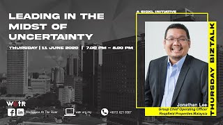LEADING IN THE MIDST OF UNCERTAINTY | Jonathan Lee | 11th June 2020