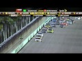 Nascar Ford 400 @ Homestead - Final Restart - Harvick Wins