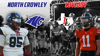 North Crowley vs Lovejoy   | Texas High School Football #txfblife