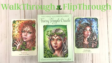 Faery Temple Oracle Cards 🧚 Flip Through, Walkthrough, Review, Unboxing 🧚 Faery Spirit Oracle Deck
