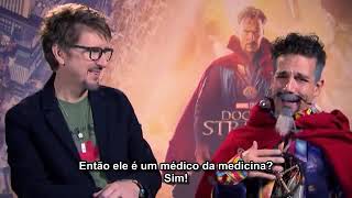 Doutor Estranho - Entrevista com Benedict Cumberbatch, Tilda Swinton e Scott  Derrikson  Legendado