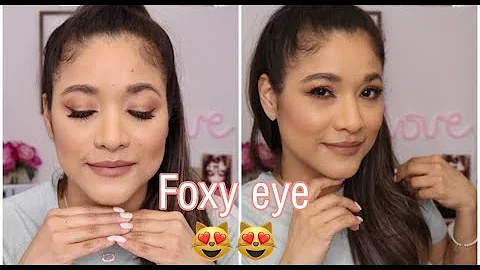 THE FOXY EYE 😻 *makeup trend / GET THE BELLA HADID LOOK 😀