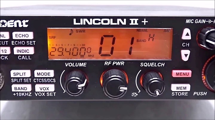 President "LINCOLN II+"  SWR Meter