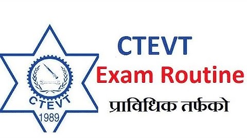 CTEVT Diploma Semester Examination Routine Published Regular Partial ! #infonepal #ctevt #routine