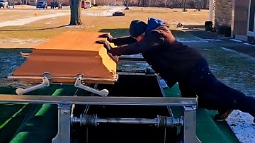 Setting A Swing Only Committal Service