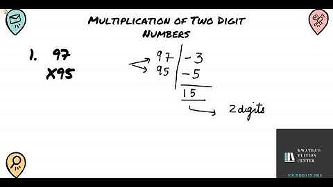 Multiplication of Two Digit Numbers (Less than 100)